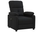 vidaXL Massage Chair Black Fabric Model 29