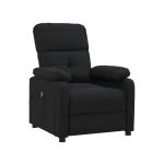 vidaXL Massage Chair Black Fabric Model 29