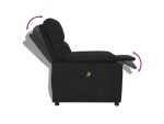 vidaXL Massage Chair Black Fabric Model 29 - Image 8