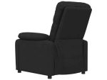 vidaXL Massage Chair Black Fabric Model 29 - Image 6