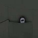 vidaXL Power Lift Massage Recliner Anthracite Faux Leather - Image 7