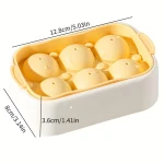 Ball Ice Cube Tray Food Grade Silica Gel Making Round Ball Storage Ice Cube Tray Ice Ball Mold - Image 4