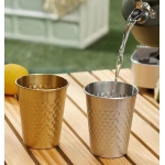 304 Stainless Steel Teacup Coffee Cup Mug Tumber Drinking Mugs Tea Cups for Water, Milk, Juice, Tea, Beer, Champagne, Wine, etc (450ML, Silver) - Image 5