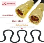 (BLUE) Flexible Expanding Water Hose Garden Hose Shrink Expandable Flexible Water Hoses Pressure Car Washer Pipe Spray G-u-n Irrigation Garden Hose Leunlee - Image 8