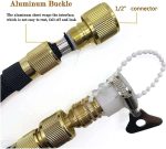 (BLUE) Flexible Expanding Water Hose Garden Hose Shrink Expandable Flexible Water Hoses Pressure Car Washer Pipe Spray G-u-n Irrigation Garden Hose Leunlee - Image 6