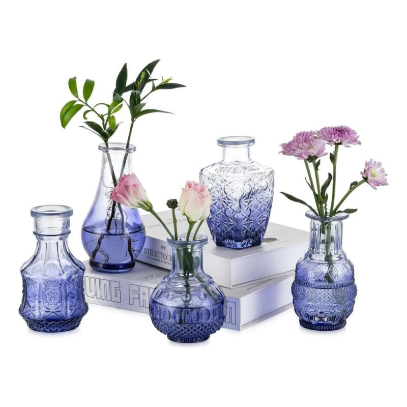 Glass Sprout Vase: Small Vintage Vases