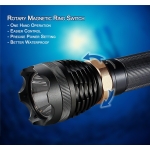 Ano D710S Dive Light with Magnetic Rotary Switch Kingkong 2 x 26650 Batteries and USB Charger Included 1000 Lumens Underwater Scuba Dive Flashlight with Cree XML U2 LED 650ft Waterproof - Image 7