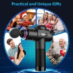 TOLOCO Massage Gun, Upgrade Percussion Muscle Massage Gun for Athletes, Handheld Deep Tissue Massager - Image 8