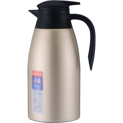 Insulation Pot Stainless Steel Coffee Pot Vacuum Double Insulation Pot European Style Home Kettle Sealing Cap Thermal Carafe Thermal Carafe Jugs