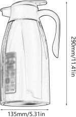 Insulation Pot Stainless Steel Coffee Pot Vacuum Double Insulation Pot European Style Home Kettle Sealing Cap Thermal Carafe Thermal Carafe ​Jugs - Image 4