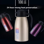 Insulation Pot Stainless Steel Coffee Pot Vacuum Double Insulation Pot European Style Home Kettle Sealing Cap Thermal Carafe Thermal Carafe Jugs - Image 7