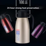 Insulation Pot Stainless Steel Coffee Pot Vacuum Double Insulation Pot European Style Home Kettle Sealing Cap Thermal Carafe Thermal Carafe ​Jugs - Image 7