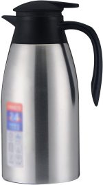 Insulation Pot Stainless Steel Coffee Pot Vacuum Double Insulation Pot European Style Home Kettle Sealing Cap Thermal Carafe Thermal Carafe ​Jugs - Image 2