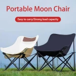 Quick Fold Outdoor Chair Includes One Side Pocket And Carry Bag. Great For Use At Camp, Beach Or During Sports Activities Black - Image 4