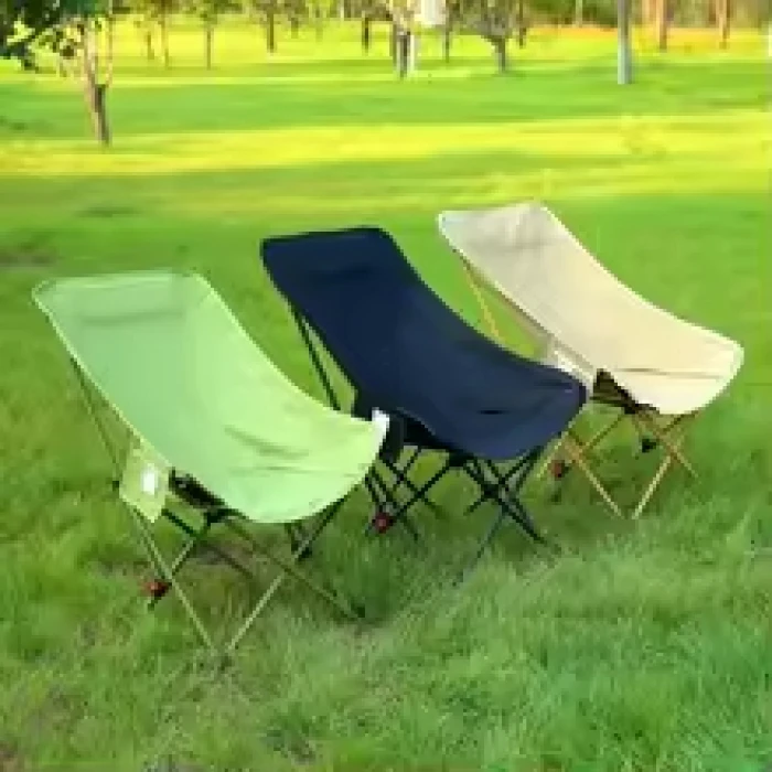 Premium Portable Folding Camping Chair – Lightweight & Comfortable Outdoor Seat - Image 2