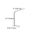 Minimalist Intelligent Square Bar Foldable USB LED Desk Lamp - Image 4