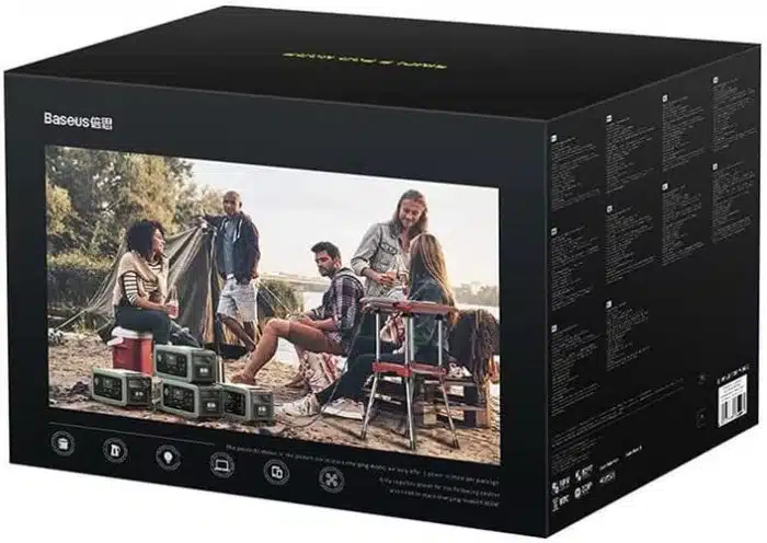 Baseus 600W 180000mAh Portable Power Bank Charging Station - Image 7