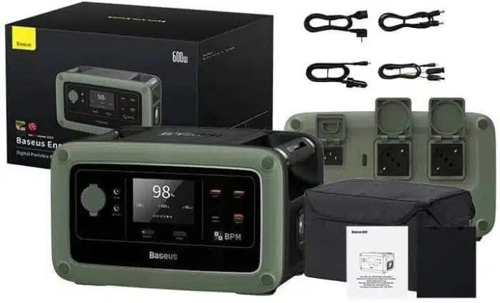 Baseus 600W 180000mAh Portable Power Bank Charging Station - Image 8