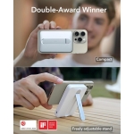Baro Wireless Power Bank 10000mAh ESR HaloLock Kickstand MagSafe White - Image 2