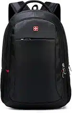 SwissGear Smart School Backpack for Boys / Girls Waterproof Swiss Gear Bag 35 Liters - Black