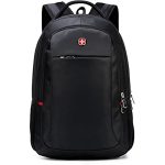 SwissGear Smart School Backpack for Boys / Girls Waterproof Swiss Gear Bag 35 Liters - Black