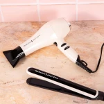 Remington Pearl Shine Hair Dryer, AC2405AU, Salon Professional Styling, 2000W (AU Plug) Turbo Power Fan for Fast Drying, Tourmaline Ceramic Technology Prevents Frizz, White - Image 4