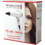 Remington Pearl Shine Hair Dryer, AC2405AU, Salon Professional Styling, 2000W (AU Plug) Turbo Power Fan for Fast Drying, Tourmaline Ceramic Technology Prevents Frizz, White - Image 5