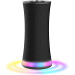OURISE Portable Bluetooth Speaker, Wireless Speaker with 360° Sound, Ambient LED Light, Loud HD Sound, Built-in Mic, Handsfree Call, AUX, TF Card, 7H Playtime