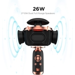 MONSTER M97 Superstar Dynamic Karaoke Microphone, Handheld Wireless Bluetooth Karaoke Machine, Bluetooth 5.0 TWS Portable Speaker Mic for Home, Party, Car, Outdoor - Image 2