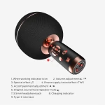 MONSTER M97 Superstar Dynamic Karaoke Microphone, Handheld Wireless Bluetooth Karaoke Machine, Bluetooth 5.0 TWS Portable Speaker Mic for Home, Party, Car, Outdoor - Image 3