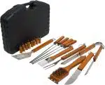 Mr. Bar-B-Q 94001X 18-Piece Stainless-Steel Barbecue Set with Storage Case - Image 3