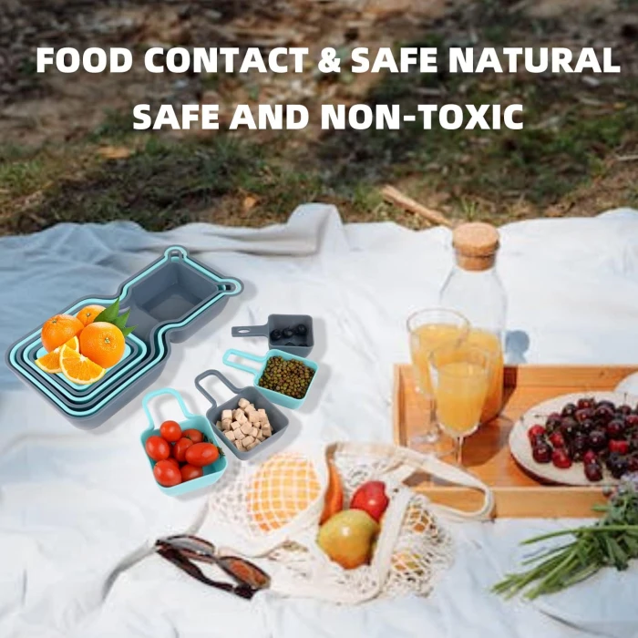 Everbirght Premium Plastic Stackable Trays Platters for Fruit Vegatables Snacks Dessert Picnic Kids - Image 4