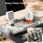Yurblax 24 in 1 Electronics Cleaning Kit, Multifunctional Keyboard Cleaning Kit, PC Cleaning Brush Screen Cleaner, for Tablet, Computer, Charging Port, Phone, White - Image 2