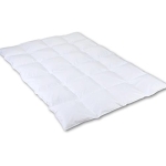 Premium Down Quilt 200x230 cm – 100% White Saxon Down, 1430g Fill, 6x8 Cassette, 3cm Baffle Box – Medium Warmth