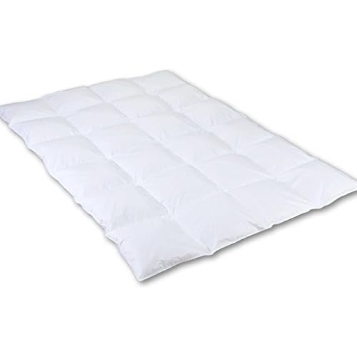 Premium Down Quilt 200x230 cm – 100% White Saxon Down, 1430g Fill, 6x8 Cassette, 3cm Baffle Box – Medium Warmth - Image 3
