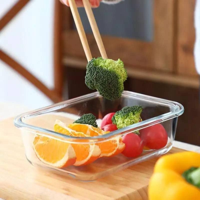 Pack Glass Food Containers for Meal Prep, Durable Leakproof Lids for Lunch Storage, 3 Sizes - Image 4