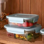 Pack Glass Food Containers for Meal Prep, Durable Leakproof Lids for Lunch Storage, 3 Sizes - Image 8
