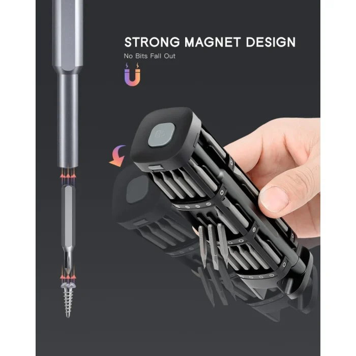 Kingsdun Precision Screwdriver Set, 46-in-1 Small Screwdriver with 42 Magneitc Bits Torx Star, Electronic Repair Tool Kit for Computer Laptop Macbook Xbox Phone Eyeglasses Switch RC Watch DIY - Image 7