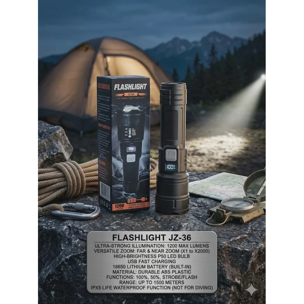 image FLASHLIGHT JZ-36 - Image 1