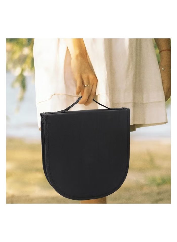 Silverware Flatware Cutlery Set, 20-piece Outdoor Camping Stainless Steel Cutlery, Forks, Spoons, Plates, Food Clips, Portable Cutlery Bag Set (Color : Silver) - Image 5