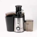 KOLAX Juicer Machine, 800W Centrifugal Juicer Extractor with Wide Mouth Feed Chute for Fruit Vegetable, Easy to Clean, Stainless Steel, BPA-free (Black)