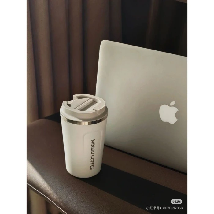 MINISO COFFEE Vacuum Bottle – 380ml - Image 3