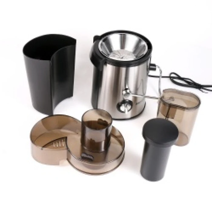 KOLAX Juicer Machine, 800W Centrifugal Juicer Extractor with Wide Mouth Feed Chute for Fruit Vegetable, Easy to Clean, Stainless Steel, BPA-free (Black) - Image 3