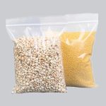LDPE transparent ziploc freezer bags for storage