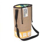 Starbucks Linen Straw Woven Bucket / Shopper Tote Bag