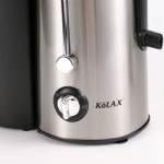 KOLAX Juicer Machine, 800W Centrifugal Juicer Extractor with Wide Mouth Feed Chute for Fruit Vegetable, Easy to Clean, Stainless Steel, BPA-free (Black) - Image 4