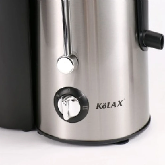 KOLAX Juicer Machine, 800W Centrifugal Juicer Extractor with Wide Mouth Feed Chute for Fruit Vegetable, Easy to Clean, Stainless Steel, BPA-free (Black) - Image 4