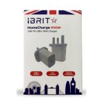 iBrit HomeCharge IP20 mains charger adapter