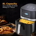 SONASHI SAF-800N Digital Air Fryer - Image 3