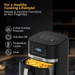 SONASHI SAF-800N Digital Air Fryer - Image 4